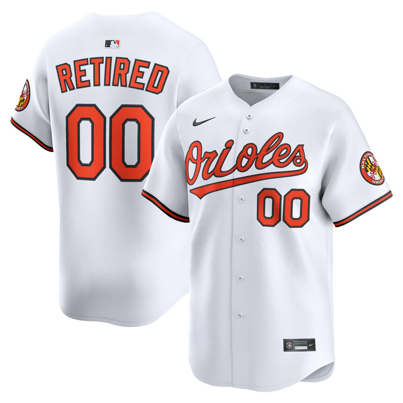 Baltimore Orioles Baseball Jersey, White Sportswear Jersey Shirt, Lightweight Breathable Athletic Jersey, Casual Gift for Men, Style 202808901