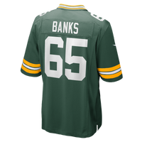 Aaron Banks Green Bay Packers Football Jersey, Game Sportswear Jersey Shirt, Lightweight Breathable Athletic Jersey, Casual Gift for Men