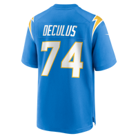 Austin Deculus Los Angeles Chargers Football Jersey, Powder Sportswear Jersey Shirt, Lightweight Breathable Athletic Jersey, Casual Gift for Men