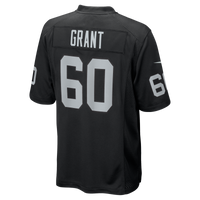 Charles Grant Las Vegas Raiders Football Jersey, Black Game Sportswear Jersey Shirt, Lightweight Breathable Athletic Jersey, Casual Gift for Men