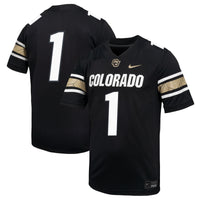 Colorado Buffaloes Football Jersey, Black Game Throwback Sportswear Jersey Shirt, Lightweight Breathable Athletic Jersey, Casual Gift for Men