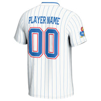 Kansas Jayhawks Softball Jersey, White Lightweight Sportswear Jersey Shirt, Lightweight Breathable Athletic Jersey, Casual Gift for Men