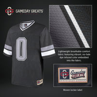 LSU Tigers Collegiate Football Jersey, White Fashion Sportswear Jersey Shirt, Lightweight Breathable Athletic Jersey, Casual Gift for Men