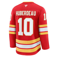 Jonathan Huberdeau Calgary Flames Hockey Jersey, Red Premium Sportswear Jersey Shirt, Long Sleeve Hockey Sweater Jersey, Casual Gift for Men