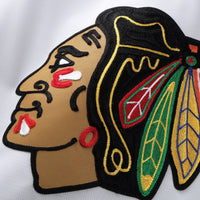 Chicago Blackhawks Hockey Jersey, White Authentic Away Sportswear Jersey Shirt, Long Sleeve Hockey Sweater Jersey, Casual Gift for Men