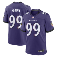 Rayshaun Benny Baltimore Ravens Football Jersey, Purple Sportswear Jersey Shirt, Lightweight Breathable Athletic Jersey, Casual Gift for Men