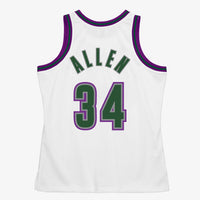 Milwaukee Bucks Basketball Jersey, White Authentic Swingman Sportswear Jersey Shirt, Sleeveless Athletic Tank Jersey, Casual Gift for Men