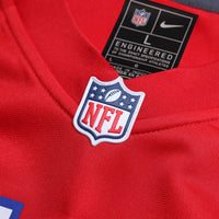 Drake Maye New England Patriots Football Jersey, Red Game Sportswear Jersey Shirt, Lightweight Breathable Athletic Jersey, Casual Gift for Men