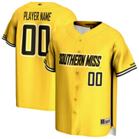 Southern Miss Golden Eagles Baseball Jersey, Sportswear Jersey Shirt, Lightweight Athletic Jersey, Casual Gift for Men, Style 202980063