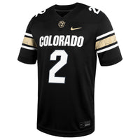 Colorado Buffaloes Football Jersey, Black Sportswear Jersey Shirt, Lightweight Breathable Athletic Jersey, Casual Gift for Men, Style 203143864