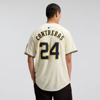William Contreras Milwaukee Brewers Baseball Jersey, Sportswear Jersey Shirt, Lightweight Athletic Jersey, Casual Gift for Men, Style 202768480