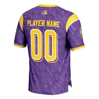 LSU Tigers Football Jersey, Purple Sportswear Jersey Shirt, Lightweight Breathable Athletic Jersey, Casual Gift for Men, Style 201093847