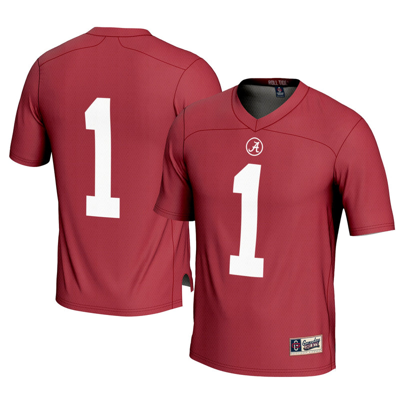 Alabama Crimson Tide Football Jersey, Football Sportswear Jersey Shirt, Lightweight Breathable Athletic Jersey, Casual Gift for Men