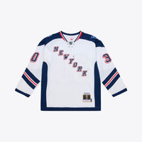 Henrik Lundqvist New York Rangers Hockey Jersey, White Sportswear Jersey Shirt, Long Sleeve Hockey Sweater Jersey, Casual Gift for Men