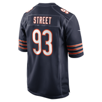 Kentavius Street Chicago Bears Football Jersey, Navy Game Sportswear Jersey Shirt, Lightweight Breathable Athletic Jersey, Casual Gift for Men