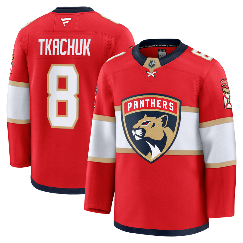 Brady Tkachuk Florida Panthers Hockey Jersey, Red Premium Home Sportswear Jersey Shirt, Long Sleeve Hockey Sweater Jersey, Casual Gift for Men