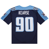 Jevon Kearse Tennessee Titans Football Jersey, Navy Replica Sportswear Jersey Shirt, Lightweight Breathable Athletic Jersey, Casual Gift for Men