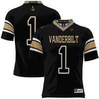 Vanderbilt Commodores Football Jersey, Sportswear Jersey Shirt, Lightweight Breathable Athletic Jersey, Casual Gift for Men, Style 200425294