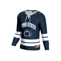 Penn State Nittany Lions Hockey Jersey, Navy Sportswear Jersey Shirt, Long Sleeve Hockey Sweater Jersey, Casual Gift for Men, Style 203020103