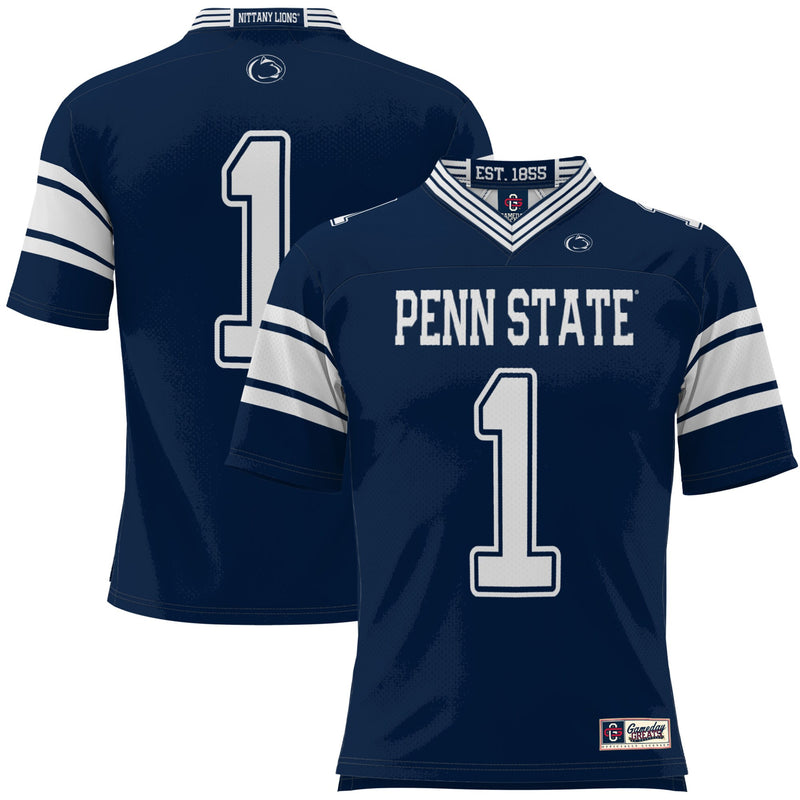 Penn State Nittany Lions Football Jersey, Sportswear Jersey Shirt, Lightweight Breathable Athletic Jersey, Casual Gift for Men, Style 200425267