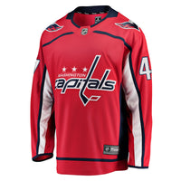 Declan Chisholm Washington Capitals Hockey Jersey, Red Breakaway Sportswear Jersey Shirt, Long Sleeve Hockey Sweater Jersey, Casual Gift for Men
