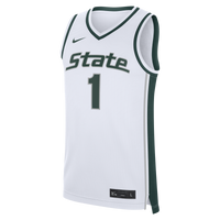 Michigan State Spartans Basketball Jersey, White Replica Alternate Sportswear Jersey Shirt, Sleeveless Athletic Tank Jersey, Casual Gift for Men
