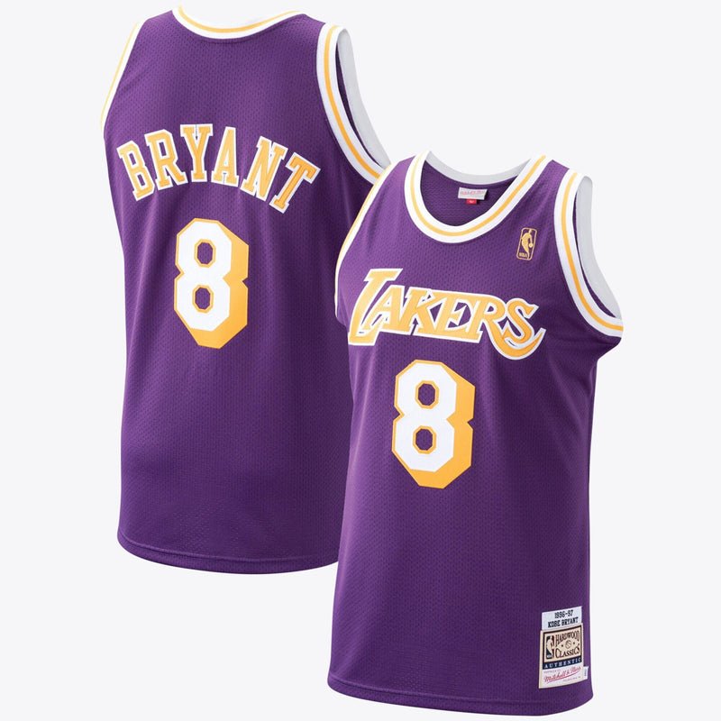 Kobe Bryant Hardwood Classic 1996-97 Authentic Basketball Jersey, Sportswear Jersey Shirt, Sleeveless Athletic Tank Jersey, Casual Gift for Men