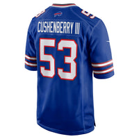 Lloyd Cushenberry III Buffalo Bills Football Jersey, Royal Sportswear Jersey Shirt, Lightweight Breathable Athletic Jersey, Casual Gift for Men