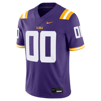 LSU Tigers Football Jersey, Purple Game Sportswear Jersey Shirt, Lightweight Breathable Athletic Jersey, Casual Gift for Men, Style 202015211