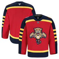 Florida Panthers Hockey Jersey, Red Authentic Classic Sportswear Jersey Shirt, Long Sleeve Hockey Sweater Jersey, Casual Gift for Men