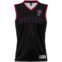 Pennsylvania Quakers Basketball Jersey, Black Lightweight Sportswear Jersey Shirt, Sleeveless Athletic Tank Jersey, Casual Gift for Men