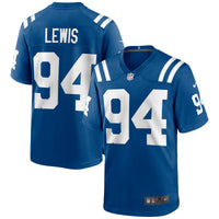Tyquan Lewis Indianapolis Colts Football Jersey, Royal Game Sportswear Jersey Shirt, Lightweight Breathable Athletic Jersey, Casual Gift for Men