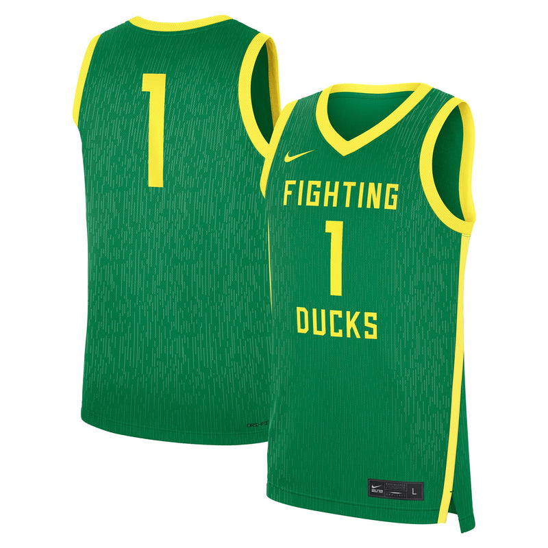 Oregon Ducks Basketball Jersey, Green Replica Sportswear Jersey Shirt, Sleeveless Athletic Tank Jersey, Casual Gift for Men, Style 201169636
