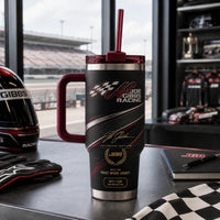Trust Speed Legacy - JGR Checkered Flag Tumbler Graphic