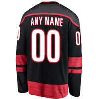 Carolina Hurricanes Hockey Jersey, Black Sportswear Jersey Shirt, Long Sleeve Hockey Sweater Jersey, Casual Gift for Men, Style 3273705