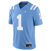 UCLA Bruins Football Jersey, Light Blue Game Alternate Sportswear Jersey Shirt, Lightweight Breathable Athletic Jersey, Casual Gift for Men