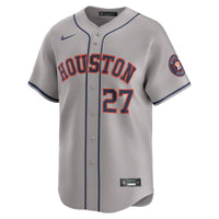 Jose Altuve Houston Astros Baseball Jersey, Gray Limited Sportswear Jersey Shirt, Lightweight Breathable Athletic Jersey, Casual Gift for Men