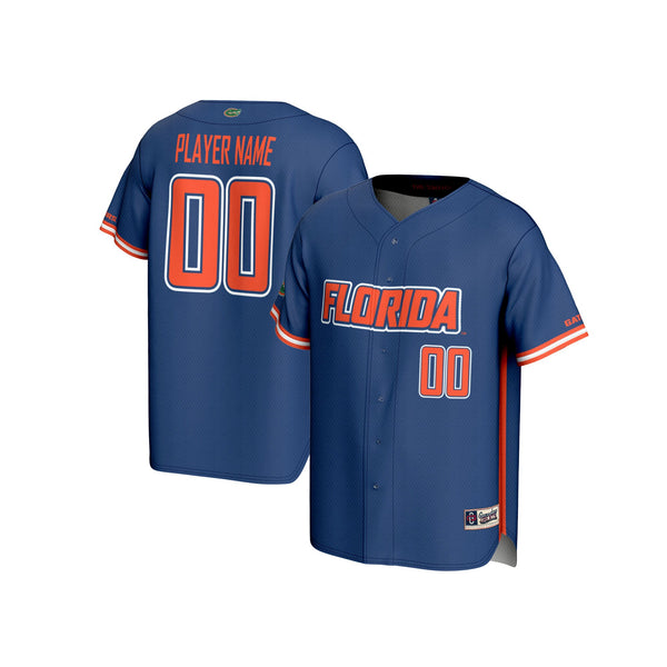 Florida Gators NIL Pick-A-Player Lightweight Baseball Jersey - Royal