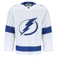 Tampa Bay Lightning Hockey Jersey, White Authentic Away Sportswear Jersey Shirt, Long Sleeve Hockey Sweater Jersey, Casual Gift for Men