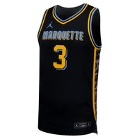 Marquette Golden Eagles Basketball Jersey, Black Replica Sportswear Jersey Shirt, Sleeveless Athletic Tank Jersey, Casual Gift for Men