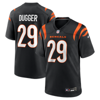 Kyle Dugger Cincinnati Bengals Football Jersey, Black Game Sportswear Jersey Shirt, Lightweight Breathable Athletic Jersey, Casual Gift for Men