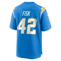 Tucker Fisk Los Angeles Chargers Football Jersey, Powder Sportswear Jersey Shirt, Lightweight Breathable Athletic Jersey, Casual Gift for Men