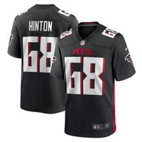 Kyle Hinton Atlanta Falcons Football Jersey, Black Game Sportswear Jersey Shirt, Lightweight Breathable Athletic Jersey, Casual Gift for Men