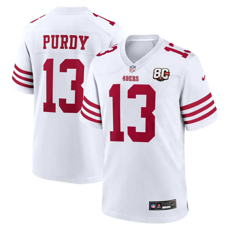 Brock Purdy San Francisco 49ers Football Jersey, Sportswear Jersey Shirt, Lightweight Athletic Jersey, Casual Gift for Men, Style 204548154