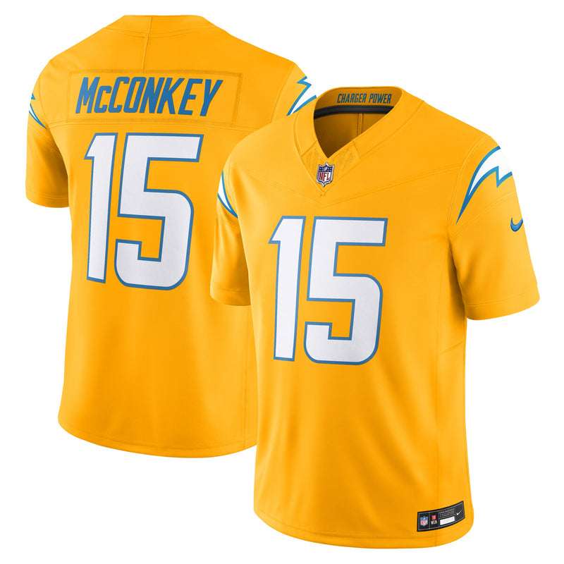 Ladd McConkey Los Angeles Chargers Football Jersey, Sportswear Jersey Shirt, Lightweight Athletic Jersey, Casual Gift for Men, Style 202652771