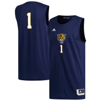FIU Panthers Basketball Jersey, Navy Replica Sportswear Jersey Shirt, Sleeveless Athletic Tank Jersey, Casual Gift for Men