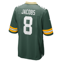 Josh Jacobs Green Bay Packers Football Jersey, Game Sportswear Jersey Shirt, Lightweight Breathable Athletic Jersey, Casual Gift for Men