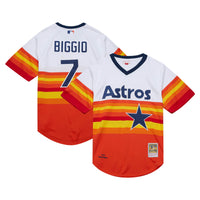 Craig Biggio Houston Astros Baseball Jersey, White Sportswear Jersey Shirt, Lightweight Breathable Athletic Jersey, Casual Gift for Men