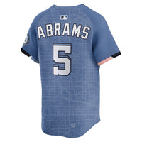 CJ Abrams Washington Nationals Baseball Jersey, Blue Sportswear Jersey Shirt, Lightweight Breathable Athletic Jersey, Casual Gift for Men