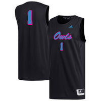 Florida Atlantic Owls Basketball Jersey, Black Replica Sportswear Jersey Shirt, Sleeveless Athletic Tank Jersey, Casual Gift for Men